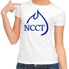 Ladies' White NCCT Shirt